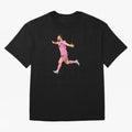 Lionel Messi celebration Oversized T-Shirt Fuel Global Football Passion for FIFA World Cup 2026 USA Canada Mexico, Centered on Messi and Cristiano Ronaldo, Portugal, Championship Spirit, Famous Goals, Roaring Crowds and International Football