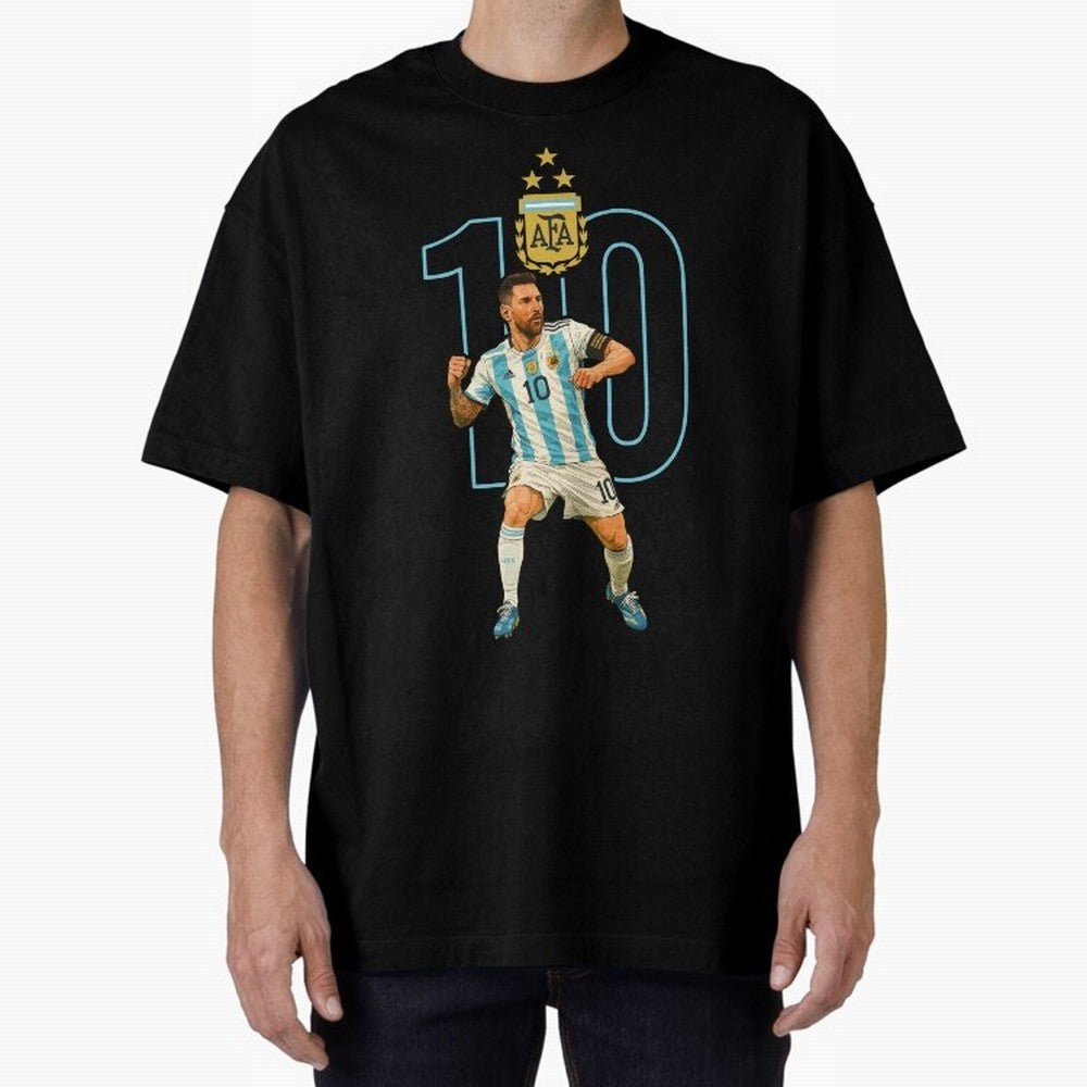 10 MESSI Classic T-Shirt Support Iconic Players in FIFA World Cup 2026 USA Canada Mexico Connected to Neymar, Brazil, Portugal and Argentina Energy, Soccer Culture, Superstar Moments, National Team Dreams and Competitive Fire; Ideal for Fans Who