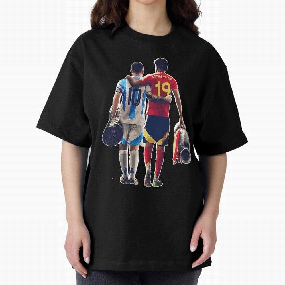 Lionel Messi and Foster child Classic T-Shirt Keep the Legacy of the FIFA World Cup 2026 Journey through Messi, Neymar and Mbappe Highlights, Portugal, Spain and Germany Pride, Worldwide Fan Energy, Dramatic Goals, Stadium Lights and Championship