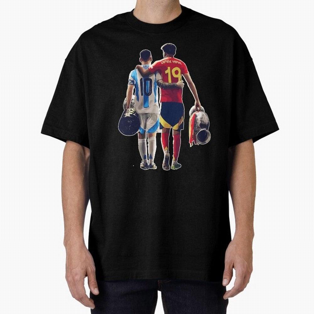 Lionel Messi and Foster child Classic T-Shirt Keep the Legacy of the FIFA World Cup 2026 Journey through Messi, Neymar and Mbappe Highlights, Portugal, Spain and Germany Pride, Worldwide Fan Energy, Dramatic Goals, Stadium Lights and Championship