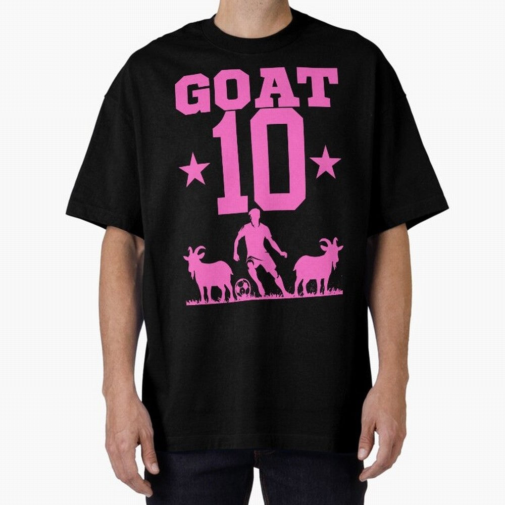 The Goat 10 Miami Champion Classic T-Shirt Capture the FIFA World Cup 2026 Group Stage Journey through Haaland and Mbappe Highlights, Argentina and Brazil Pride, Worldwide Fan Energy, Dramatic Goals, Stadium Lights and Championship Celebrations;