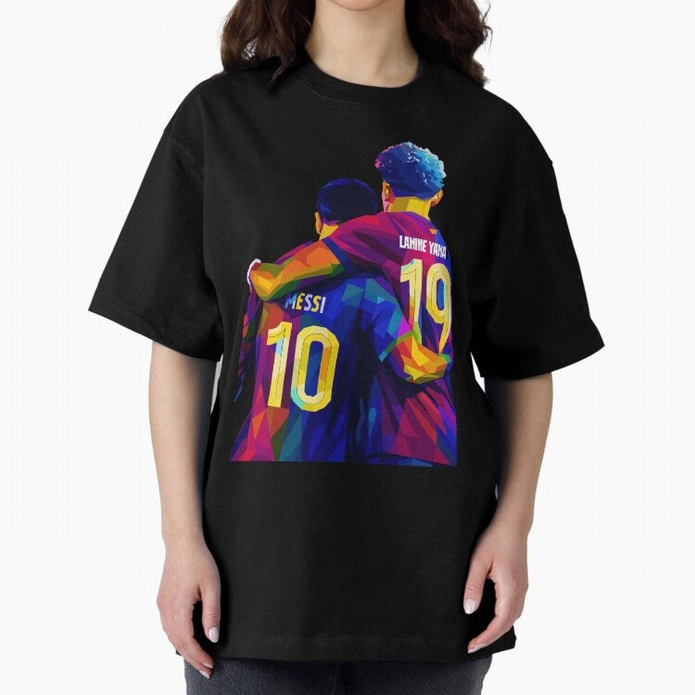 Lionel Messi and Foster child Wpap Art Classic T-Shirt Honor Champions and Dreams in Match Day Hype around FIFA World Cup 2026 Group Stage, CR7 and Messi, Portugal, Spain and Germany, Stadium Chants, National Pride, Trophy Dreams and Unforgettable