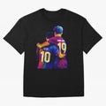 Lionel Messi and Foster child Wpap Art Classic T-Shirt Honor Champions and Dreams in Match Day Hype around FIFA World Cup 2026 Group Stage, CR7 and Messi, Portugal, Spain and Germany, Stadium Chants, National Pride, Trophy Dreams and Unforgettable