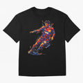 Lionel Messi Classic T-Shirt Remember FIFA World Cup 2026 USA Canada Mexico for Fans of Messi, CR7 and Mbappe and Argentina and Brazil, Bringing Vintage Soccer Flavor, Modern Football Stars, National Flags and Final Night Emotion; Made for