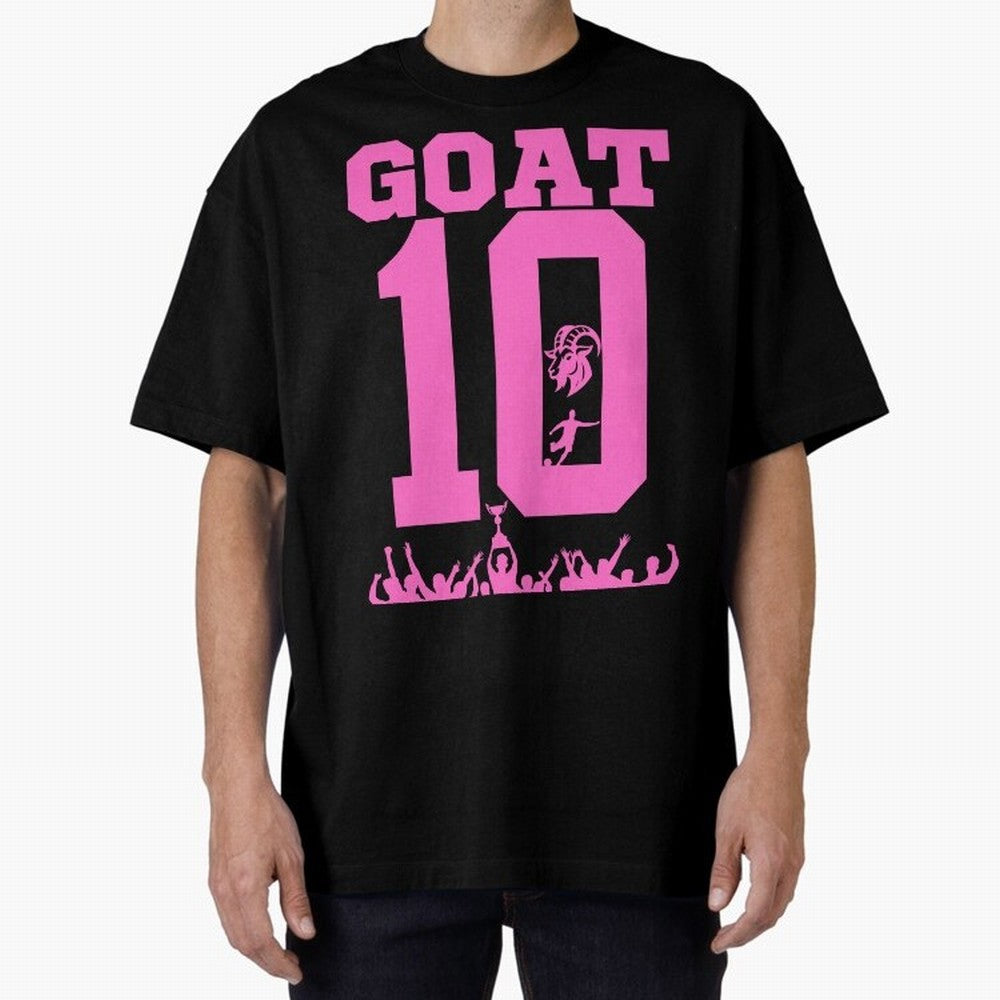 Miami Champions The Goat 10 Classic T-Shirt Enjoy the Biggest Football Party of Global Football Passion for FIFA World Cup 2026 USA Canada Mexico, Filled with Messi, Neymar and Mbappe, Germany, Vintage Soccer Flavor, Modern Football Stars, National