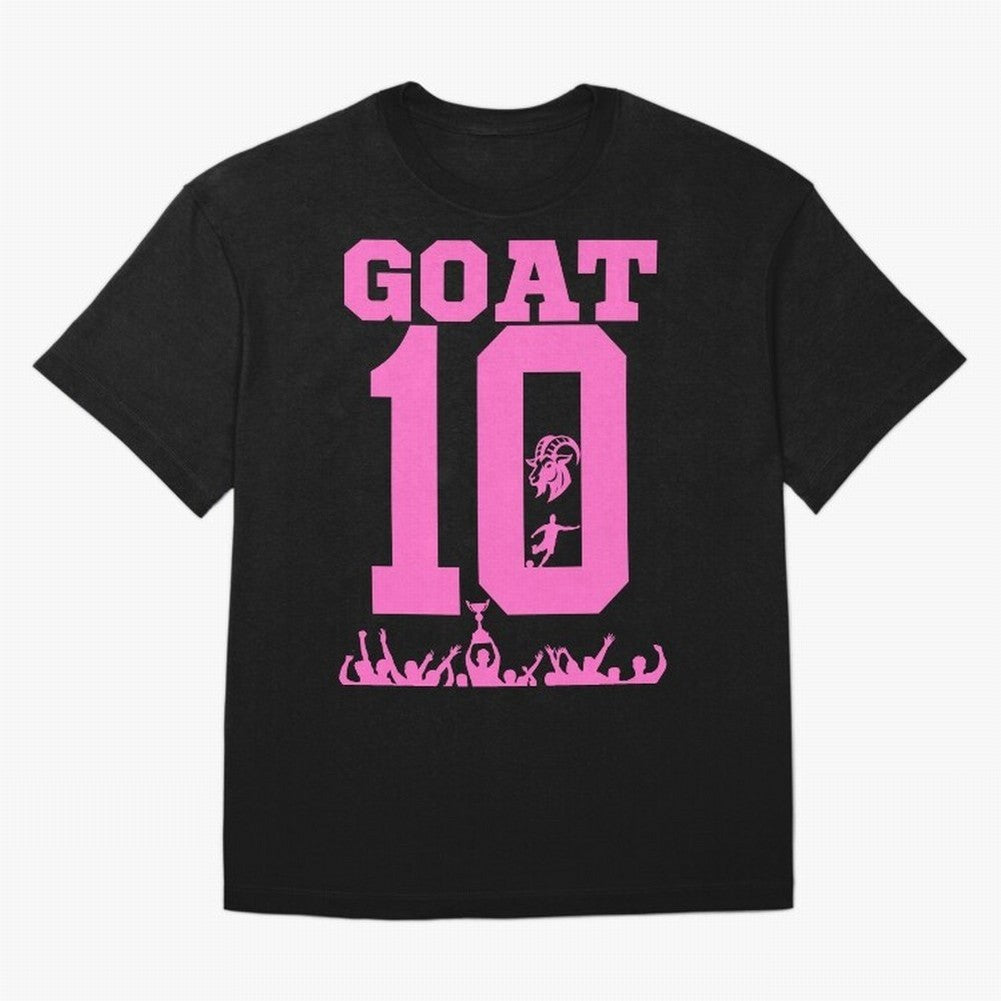 Miami Champions The Goat 10 Classic T-Shirt Enjoy the Biggest Football Party of Global Football Passion for FIFA World Cup 2026 USA Canada Mexico, Filled with Messi, Neymar and Mbappe, Germany, Vintage Soccer Flavor, Modern Football Stars, National