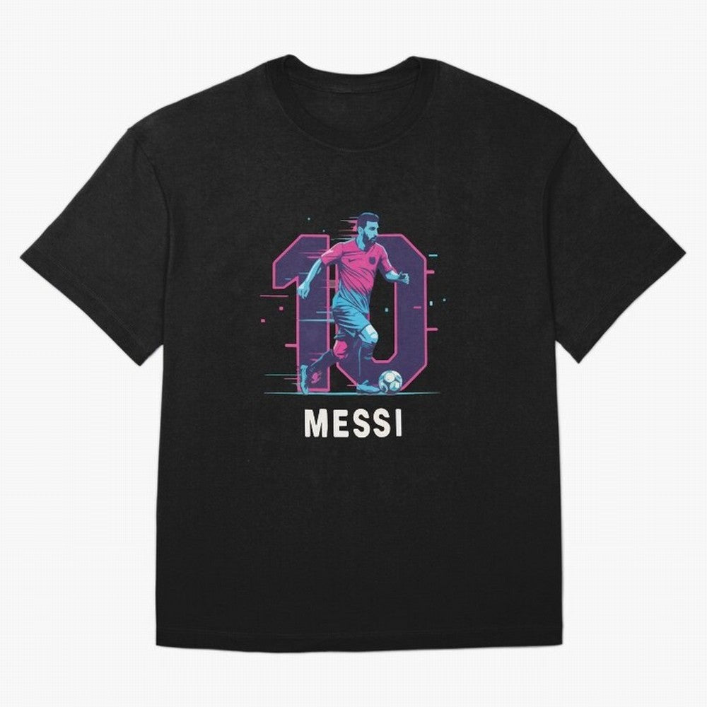 Messi 10 GOAT Oversized T-Shirt Show Passion for the Stars of FIFA World Cup 2026 Group Stage Driven by Messi, Portugal, Spain and Germany Energy, Classic Soccer Heritage, Championship Pressure, Fan Loyalty and International Pride; Ideal for