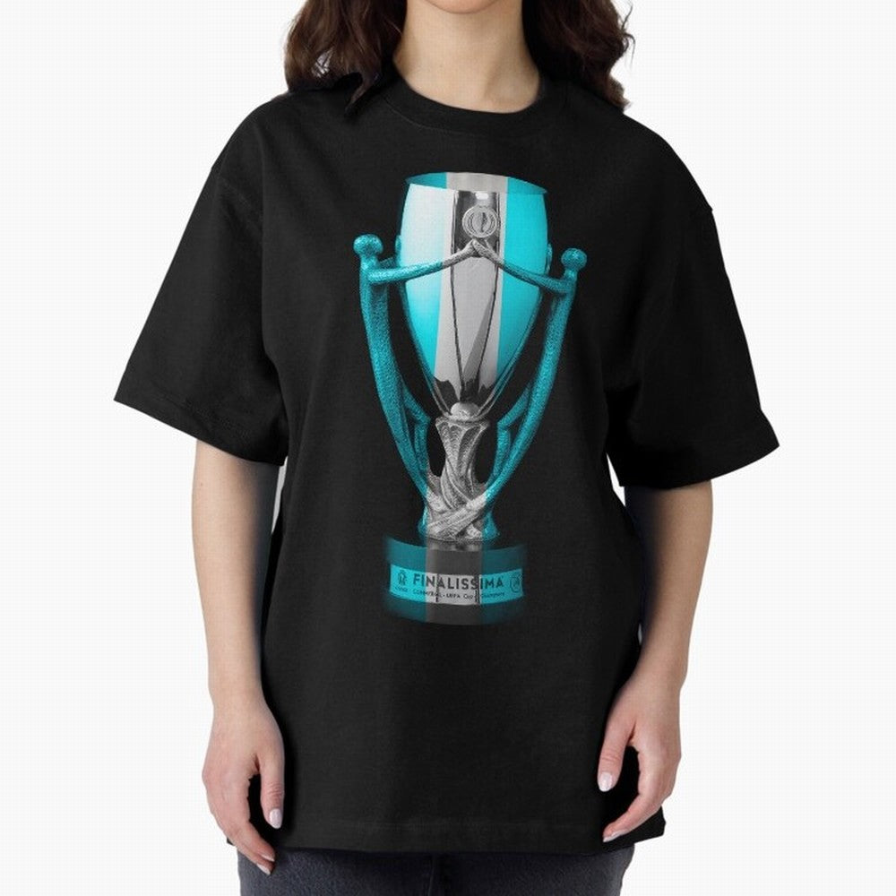 Final 2022 Oversized T-Shirt Celebrate Fan Favorites in Match Day Hype around FIFA World Cup 2026 USA Canada Mexico, Neymar, Haaland and Cristiano Ronaldo, Portugal, Spain and Germany, Worldwide Fan Energy, Dramatic Goals, Stadium Lights and