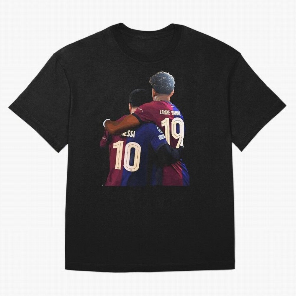 Lionel Messi and Foster child Classic T-Shirt Turn Up for the FIFA World Cup 2026 Journey through CR7 and Messi Highlights, Portugal Pride, Classic Soccer Heritage, Championship Pressure, Fan Loyalty and International Pride; Great for Supporters
