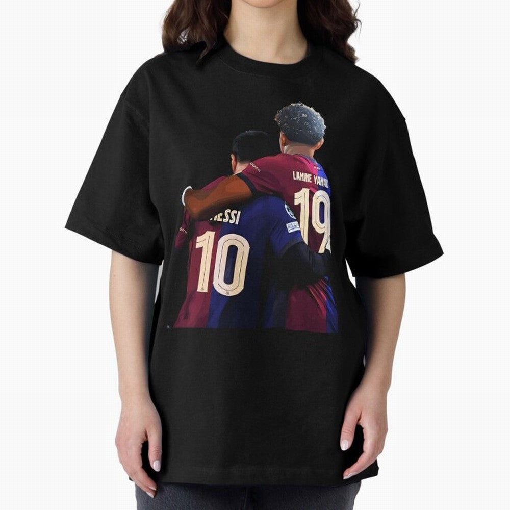 Lionel Messi and Foster child Classic T-Shirt Turn Up for the FIFA World Cup 2026 Journey through CR7 and Messi Highlights, Portugal Pride, Classic Soccer Heritage, Championship Pressure, Fan Loyalty and International Pride; Great for Supporters