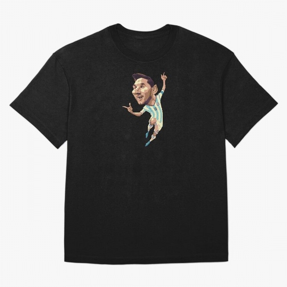 Lionel Messi Oversized T-Shirt Remember Match Day Hype around FIFA World Cup 2026 Group Stage, Mbappe, Brazil, Vintage Soccer Flavor, Modern Football Stars, National Flags and Final Night Emotion; Ideal for Football Dads, Football Moms, Friends,