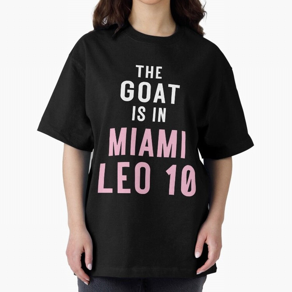 The Goat is in Miami - Leo 10 Essential T-Shirt Show Fan Pride Across FIFA World Cup 2026 USA Canada Mexico Driven by Neymar, Portugal, Spain and Germany Energy, Stadium Chants, National Pride, Trophy Dreams and Unforgettable Football Memories;