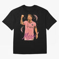 Argentina World Champs Messi Number Oversized T-Shirt Show Match Day Excitement for FIFA World Cup 2026 Connected to Neymar, Argentina Energy, Global Supporter Spirit, Legendary Goals, National Colors and Tournament Celebration; Made for Die Hard