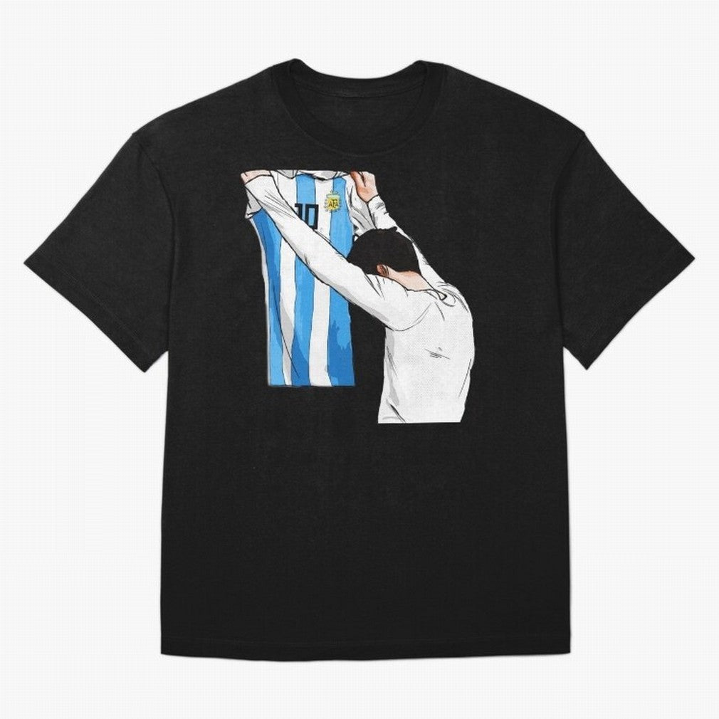 Argentina World Champs Messi Number Classic T-Shirt Join Supporters Worldwide for Global Football Passion for FIFA World Cup 2026 Group Stage, Featuring Cristiano Ronaldo, Haaland and CR7, Spain, Stadium Chants, National Pride, Trophy Dreams and