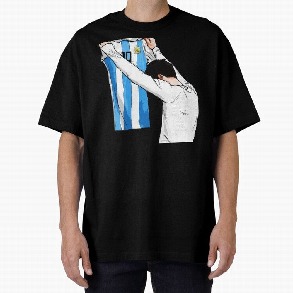 Argentina World Champs Messi Number Classic T-Shirt Join Supporters Worldwide for Global Football Passion for FIFA World Cup 2026 Group Stage, Featuring Cristiano Ronaldo, Haaland and CR7, Spain, Stadium Chants, National Pride, Trophy Dreams and