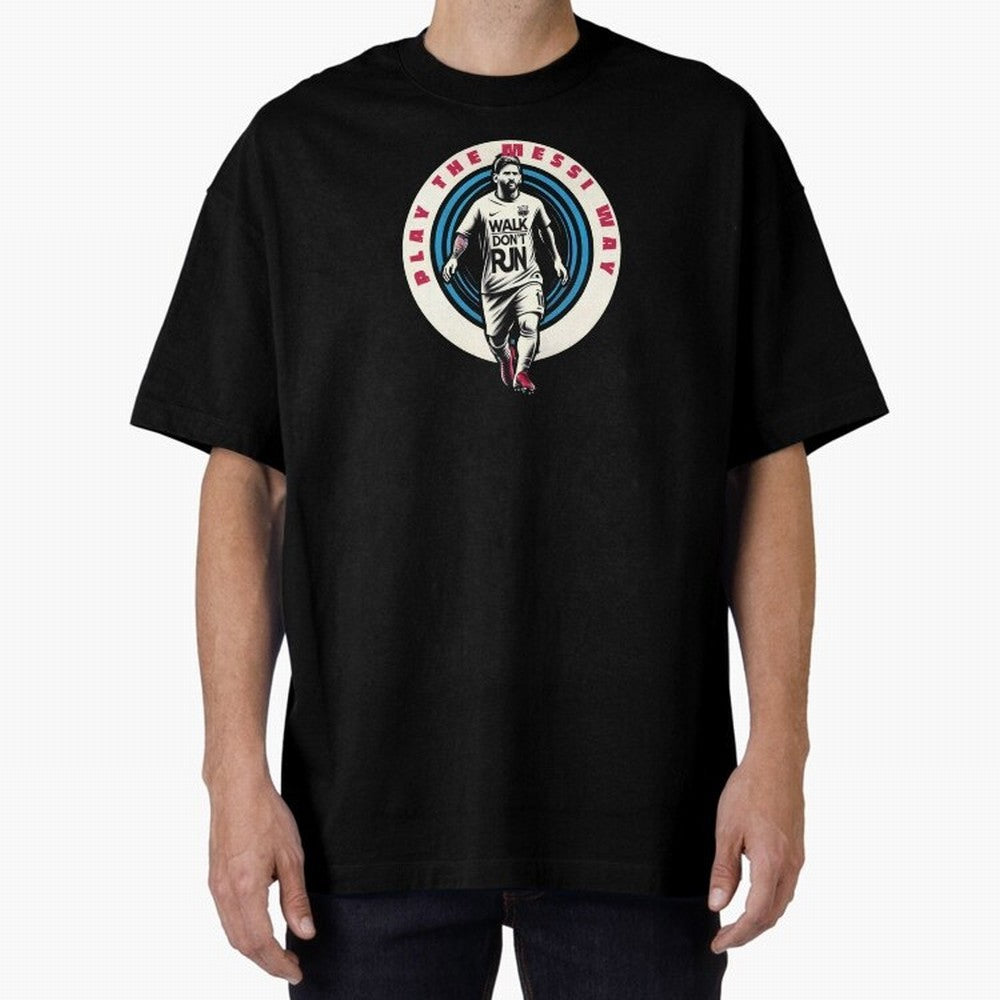 Play the Messi Way Classic T-Shirt Represent the Passion of Match Day Hype around FIFA World Cup 2026 USA Canada Mexico, Haaland, Brazil, Classic Soccer Heritage, Championship Pressure, Fan Loyalty and International Pride; Created for Match Day
