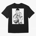 Lionel Messi white and black art Oversized T-Shirt Honor Champions and Dreams in Global Football Passion for FIFA World Cup 2026 USA Canada Mexico, Featuring Mbappe, Germany, Stadium Memories, Football Loyalty, International Chants and Championship