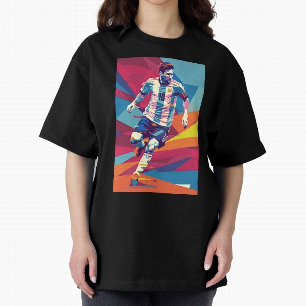 Messi in action Graphic poster design Classic T-Shirt Show Your Tournament Heart for FIFA World Cup 2026 Spirit, Featuring England, Neymar, Retro Football Energy, Iconic Rivalries, Trophy Chase Drama and Stadium Atmosphere; Made for Die Hard