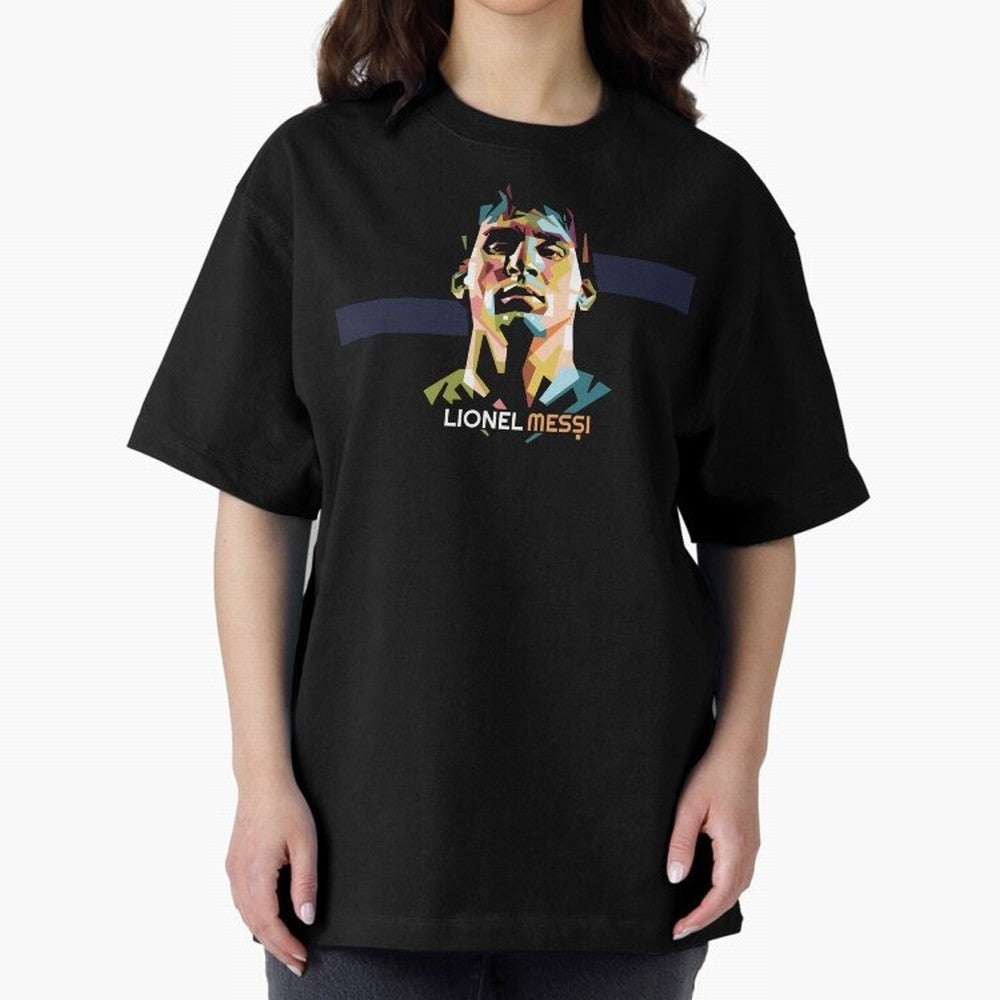 Lionel Messi Magic Oversized T-Shirt Build Global Football Passion for FIFA World Cup 2026 USA Canada Mexico, Inspired by Mbappe and Neymar, Argentina, France and Brazil, Fan Favorite Moments, National Team Passion, Big Match Drama and Soccer
