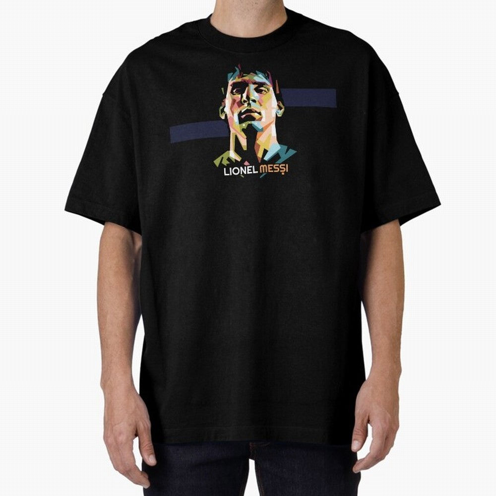 Lionel Messi Magic Oversized T-Shirt Build Global Football Passion for FIFA World Cup 2026 USA Canada Mexico, Inspired by Mbappe and Neymar, Argentina, France and Brazil, Fan Favorite Moments, National Team Passion, Big Match Drama and Soccer