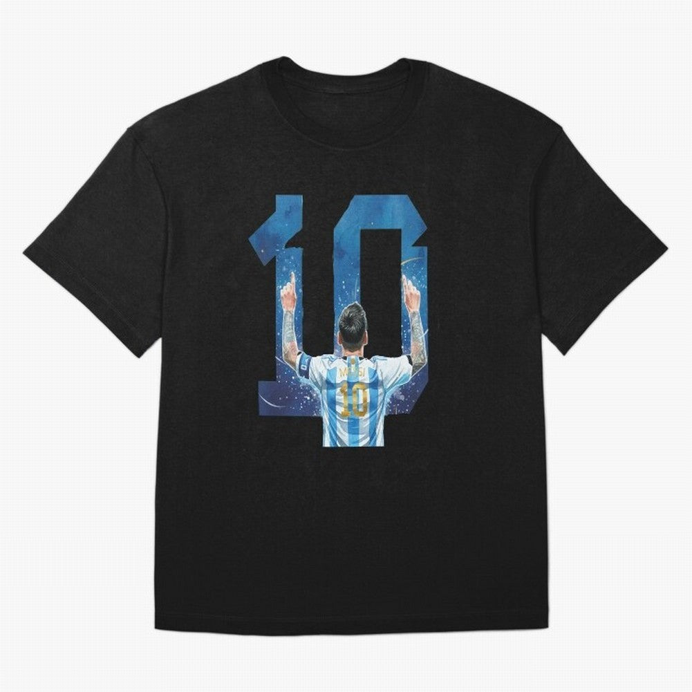 Messi 10 Argentina Oversized T-Shirt Support FIFA World Cup 2026 USA Canada Mexico Filled with Cristiano Ronaldo, Haaland and CR7, Spain and Netherlands Energy, Soccer Culture, Superstar Moments, National Team Dreams and Competitive Fire; Great for