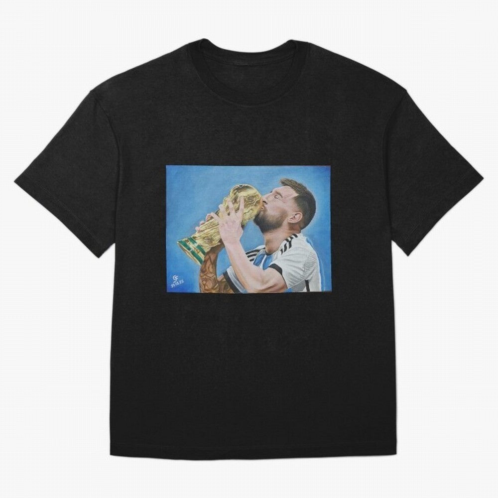 Lionel Messi Oversized T-Shirt Bring Match Day Fire to Global Football Passion for FIFA World Cup 2026 USA Canada Mexico, Connected to Neymar, Haaland and Cristiano Ronaldo, Spain, Football History, Final Match Energy, Crowd Noise and Once in a