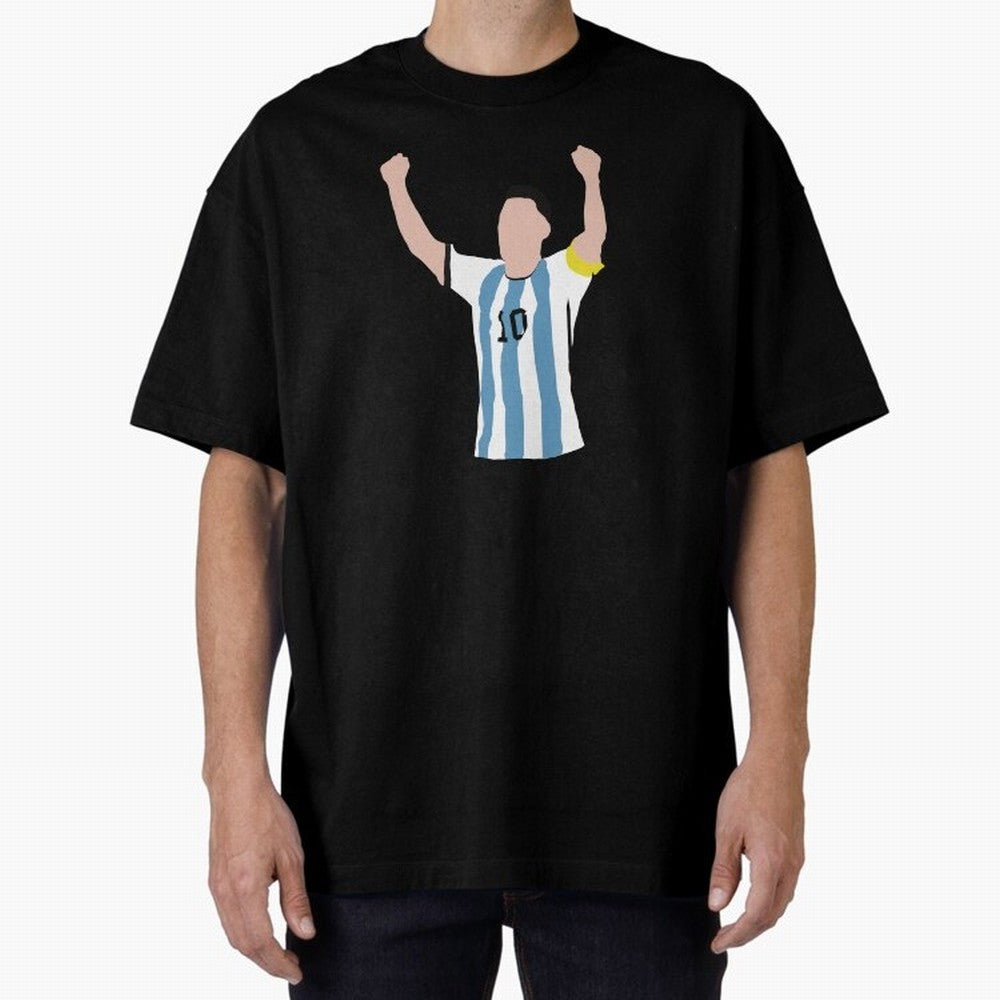 Lionel Messi Classic T-Shirt Stand with Global Football Passion for FIFA World Cup 2026, Featuring Haaland, Spain and Netherlands, Sports Nostalgia, International Competition, Famous Players and Unforgettable Victories; Made for Die Hard