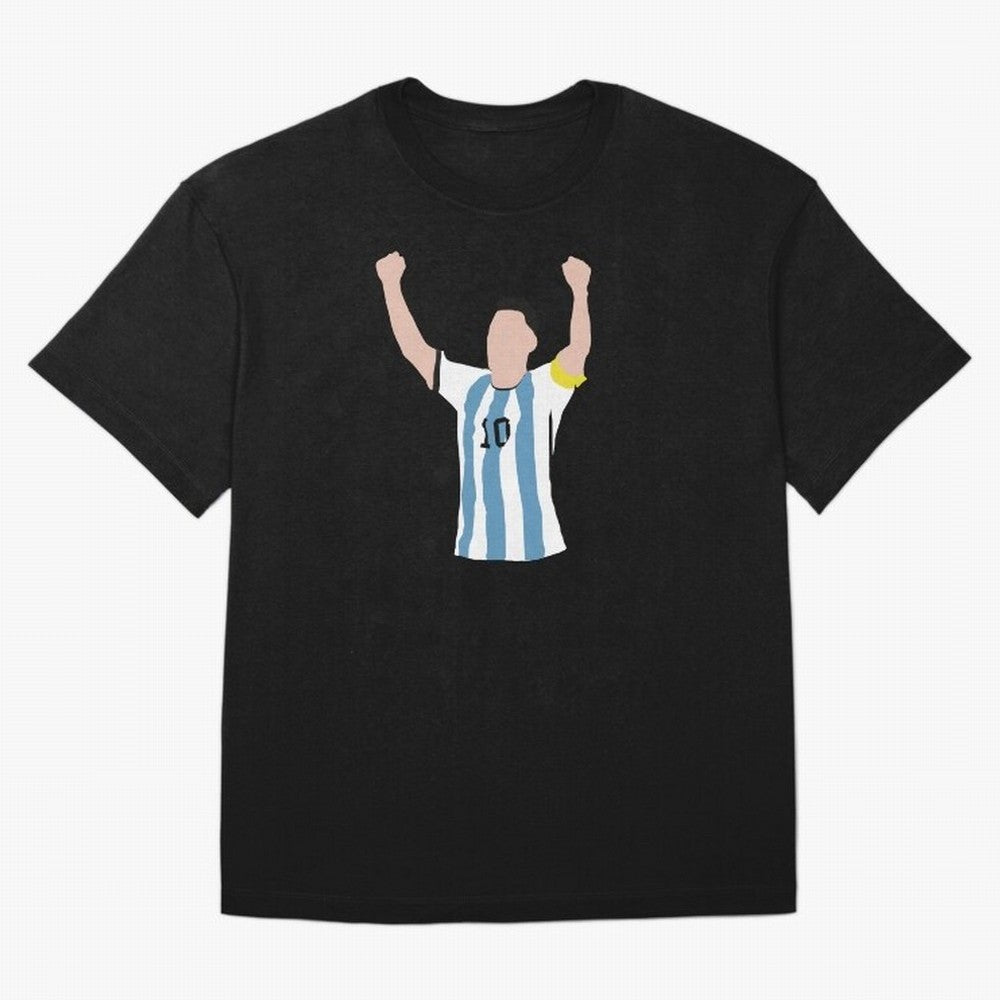 Lionel Messi Classic T-Shirt Stand with Global Football Passion for FIFA World Cup 2026, Featuring Haaland, Spain and Netherlands, Sports Nostalgia, International Competition, Famous Players and Unforgettable Victories; Made for Die Hard