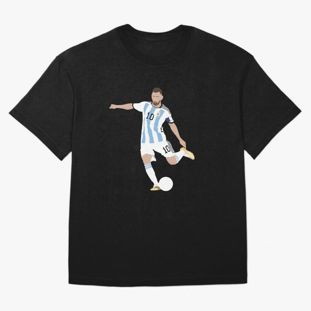 Messi minimalist design Classic T-Shirt Show Support during the FIFA World Cup 2026 USA Canada Mexico Journey through Haaland Highlights, Portugal, Spain and Germany Pride, Stadium Chants, National Pride, Trophy Dreams and Unforgettable Football