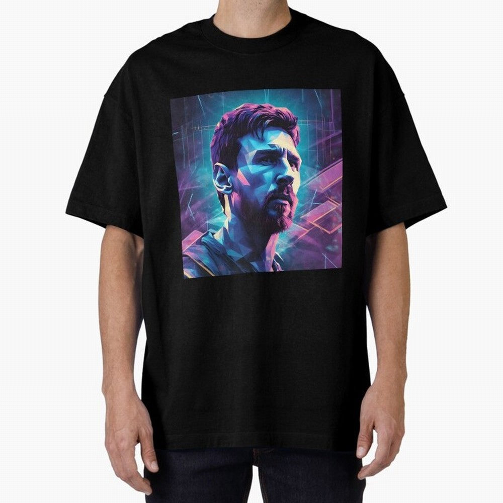 Lionel Messi is going to MLS club Inter Miami Oversized T-Shirt Show Your Love for FIFA World Cup 2026 for Fans of Haaland and Mbappe and Portugal, Bringing Stadium Memories, Football Loyalty, International Chants and Championship Tradition; Ideal