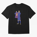 Messi minimalist design Oversized T-Shirt Feel the Heartbeat of FIFA World Cup 2026 Capturing Messi, Neymar and Mbappe, Germany Energy, Classic Soccer Heritage, Championship Pressure, Fan Loyalty and International Pride; Ideal for Fans Who Follow