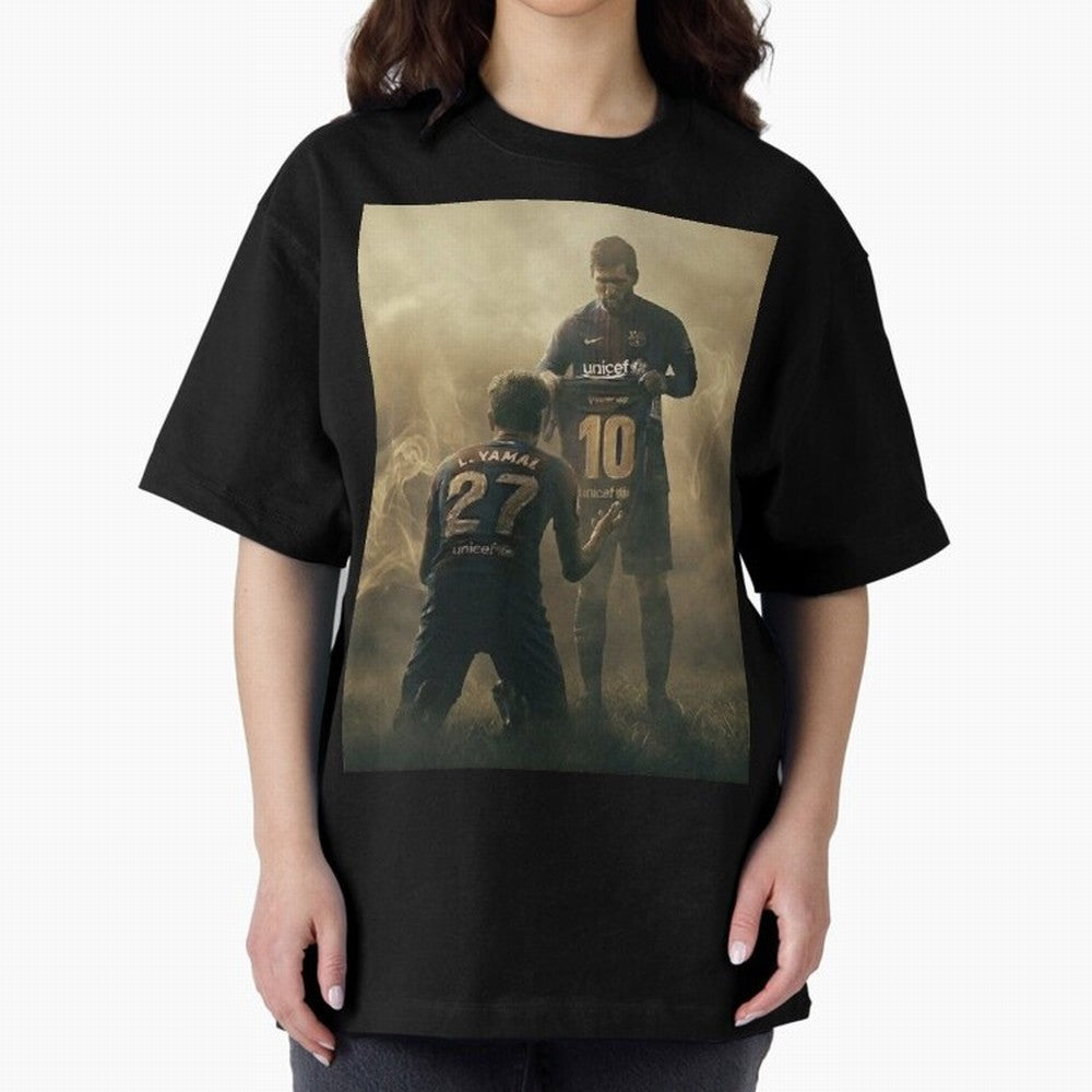 messi giving kamin yamal his shirt iconic design Classic T-Shirt Feel Match Day Hype around FIFA World Cup 2026, Haaland, Argentina, Football Festival Excitement, Trophy Ambitions, Country Rivalries and Star Player Buzz; Perfect for Supporters Who