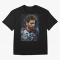 The King Leo Messi Legend Classic T-Shirt Follow the Road to FIFA World Cup 2026 Spirit, Capturing Argentina and Brazil, Messi, Stadium Chants, National Pride, Trophy Dreams and Unforgettable Football Memories; Great for Watch Parties, Sports Bars,