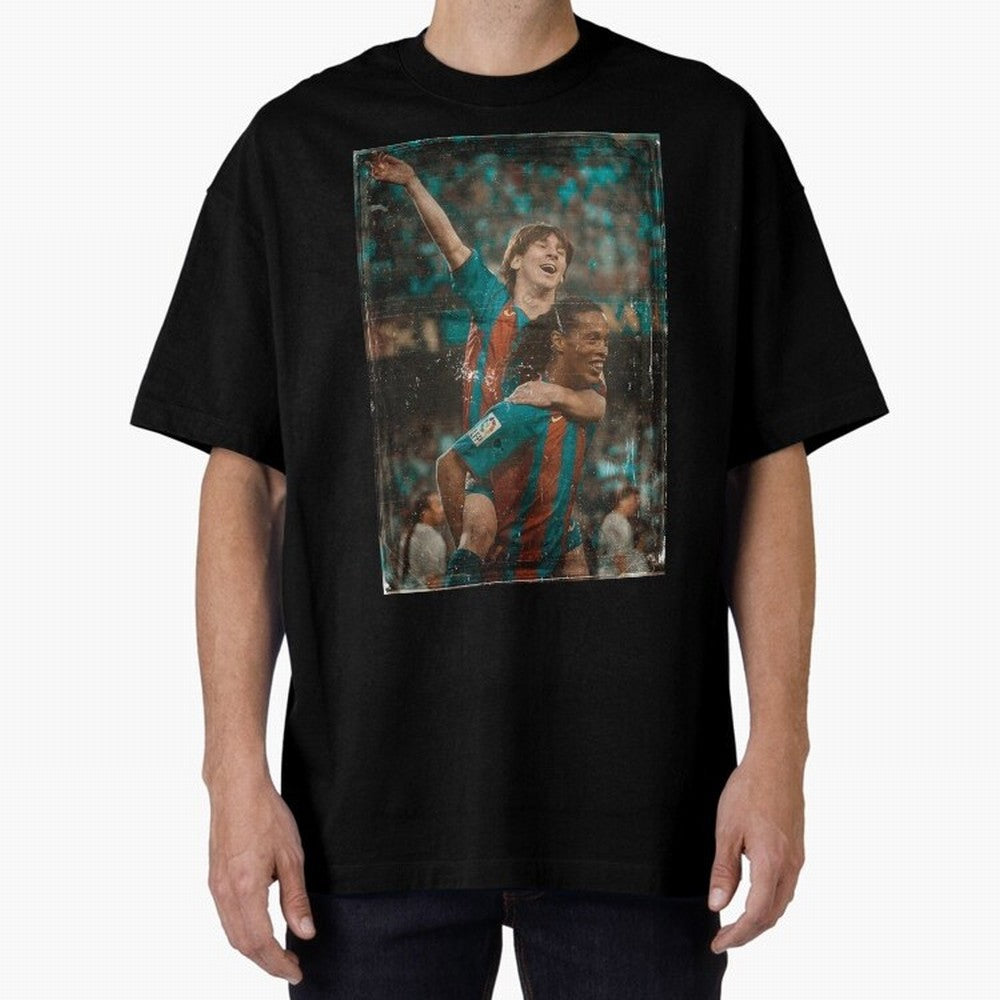 Messi and Ronaldinho Vintage Classic T-Shirt Celebrate the Road through FIFA World Cup 2026 Group Stage Spirit, Made for England and Germany, Messi, Soccer Culture, Superstar Moments, National Team Dreams and Competitive Fire; Ideal for Fans Who