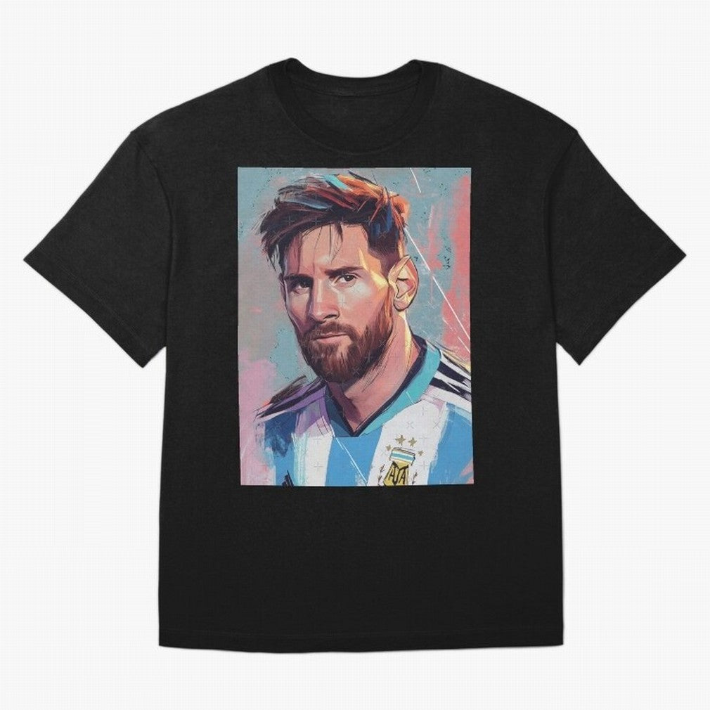 The King Leo Messi Legend Classic T-Shirt Build Global Football Passion for FIFA World Cup 2026 Group Stage, Built around Messi and Cristiano Ronaldo, France, Champion Mindset, Group Stage Buzz, Knockout Tension and Passionate Fan Culture; Made for