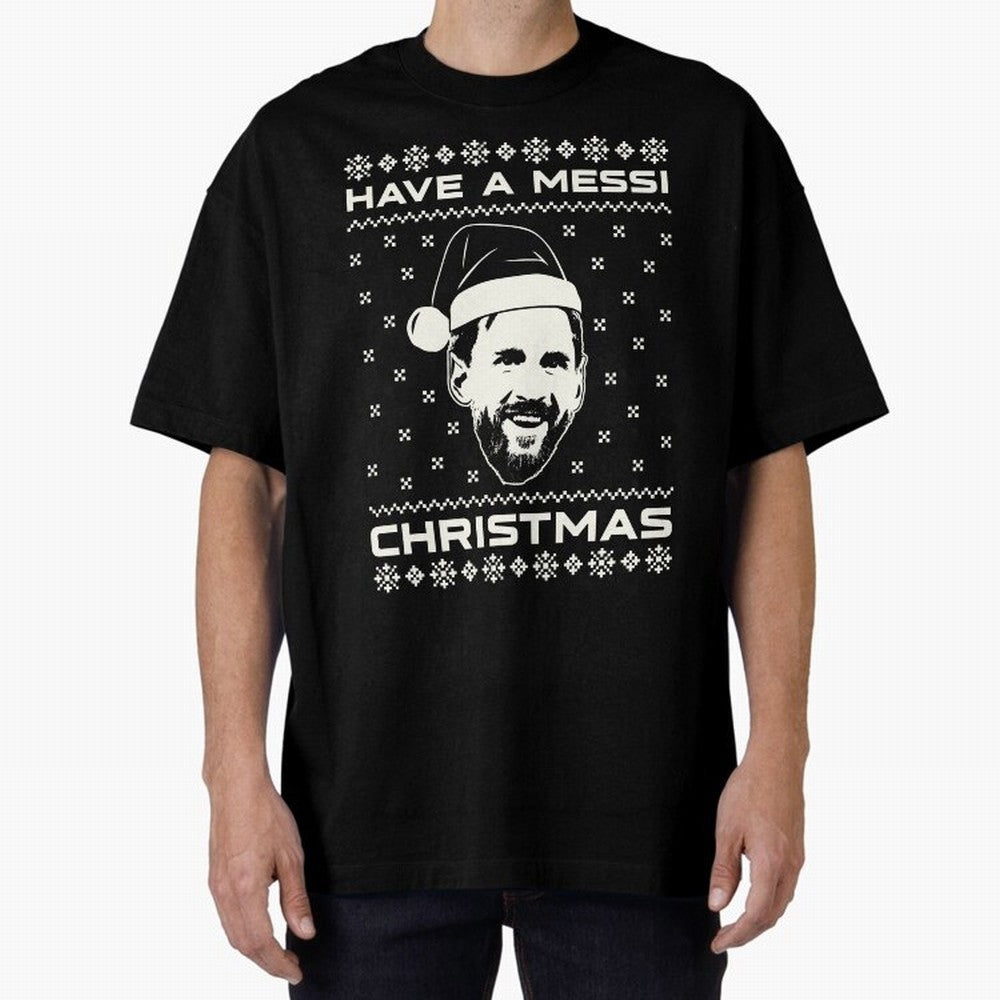 Lionel Messi Christmas Classic T-Shirt Make Every Kick Count in Match Day Hype around FIFA World Cup 2026 Group Stage, Haaland and Mbappe, Brazil, Soccer Culture, Superstar Moments, National Team Dreams and Competitive Fire; Perfect for Supporters