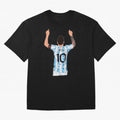 Lionel Messi Oversized T-Shirt Bring Match Day Fire to FIFA World Cup 2026 USA Canada Mexico Spirit, Made for France, CR7, Tournament Hype, Historic Matchups, Family Viewing Parties and Global Sports Pride; Great for Watch Parties, Sports Bars,