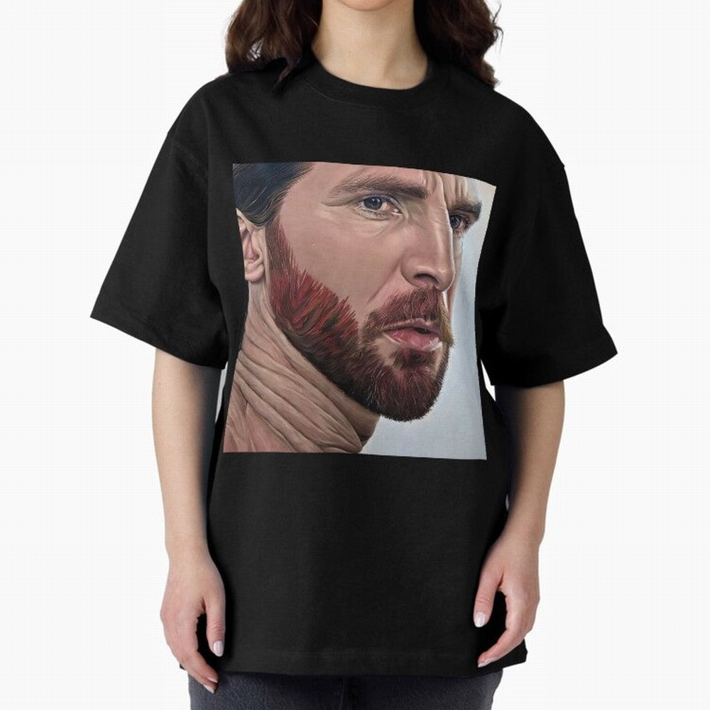 Take a look on Messi Oversized T-Shirt Mark Match Day Hype around FIFA World Cup 2026, Messi, Neymar and Mbappe, France, Stadium Memories, Football Loyalty, International Chants and Championship Tradition; Perfect for Supporters Who Want Bold