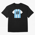 Messi, GOAT, Soccer, GOAL Oversized T-Shirt Bring Champion Energy into the FIFA World Cup 2026 Journey through Haaland Highlights, Argentina Pride, Football Festival Excitement, Trophy Ambitions, Country Rivalries and Star Player Buzz; Made for Die