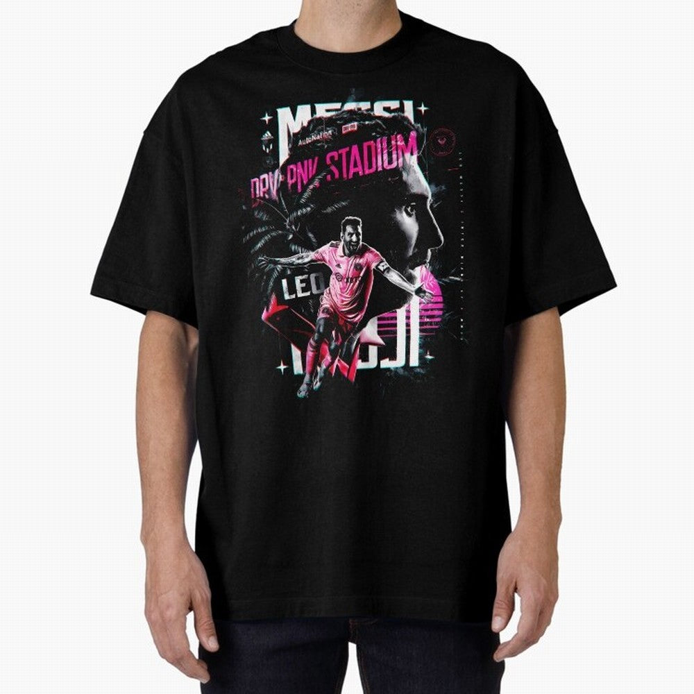 The King Leo Messi Legend Oversized T-Shirt Join FIFA World Cup 2026 USA Canada Mexico Inspired by Cristiano Ronaldo, France and Portugal Energy, Tournament Hype, Historic Matchups, Family Viewing Parties and Global Sports Pride; Perfect for Fans,