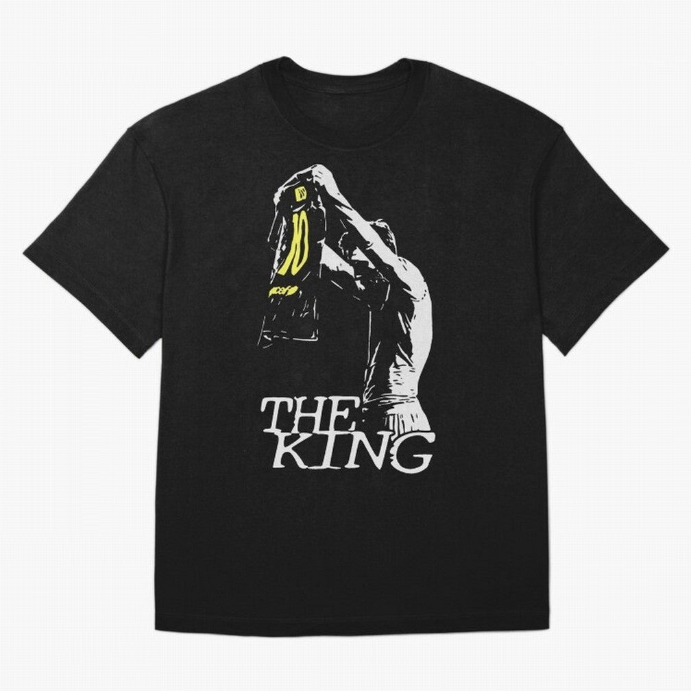The King Leo Messi Legend Oversized T-Shirt Relive Legendary Nights from FIFA World Cup 2026 USA Canada Mexico Filled with Neymar, Haaland and Cristiano Ronaldo, Portugal Energy, Retro Football Energy, Iconic Rivalries, Trophy Chase Drama and