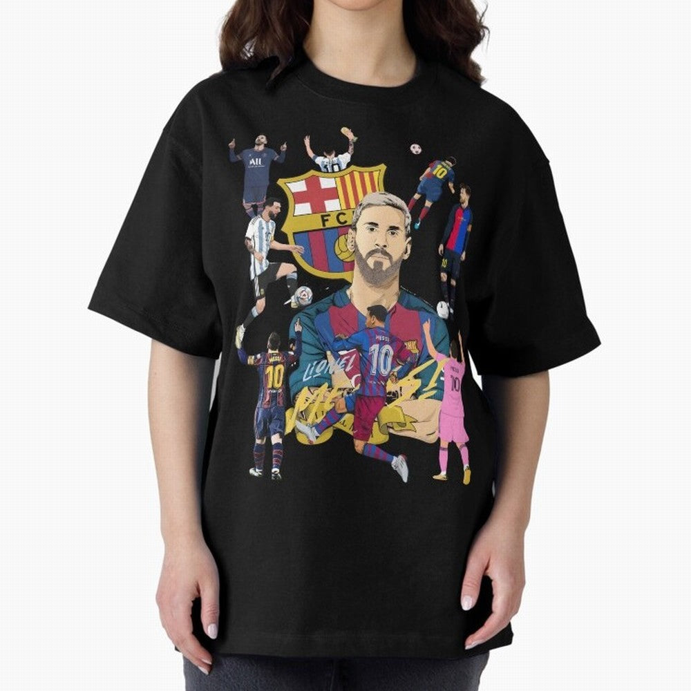 MiaMessi Premium Oversized T-Shirt Live for the Drama of FIFA World Cup 2026 Group Stage Spirit, Made for England and Germany, Cristiano Ronaldo, Haaland and CR7, Global Supporter Spirit, Legendary Goals, National Colors and Tournament Celebration;
