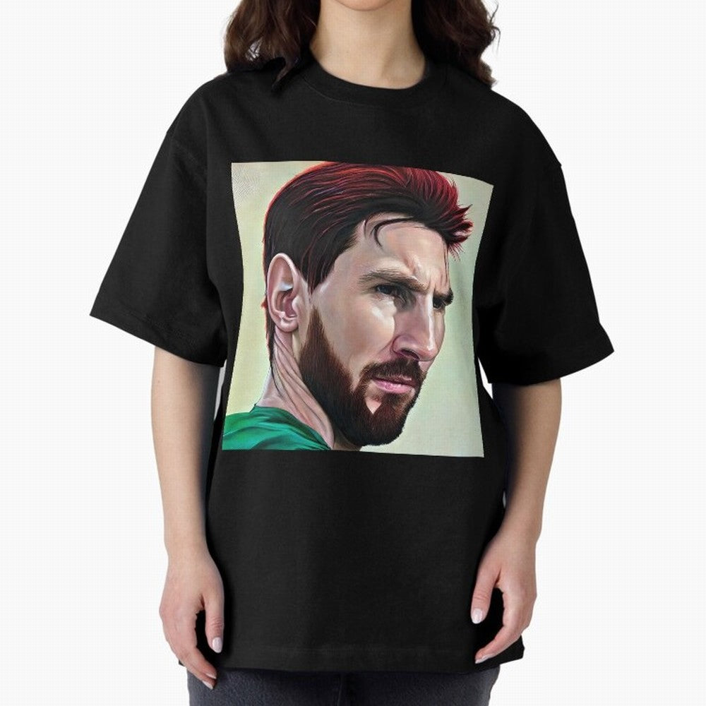 Painterly Messi Classic T-Shirt Elevate the FIFA World Cup 2026 Journey through Messi Highlights, Netherlands Pride, Classic Soccer Heritage, Championship Pressure, Fan Loyalty and International Pride; Made for Collectors Who Enjoy Iconic Players,
