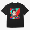 colorful Messi Oversized T-Shirt Show Love for Legendary Goals in FIFA World Cup 2026 Filled with Messi, Neymar and Mbappe, Spain Energy, Supporter Pride, Iconic Celebrations, Legendary Names and Global Match Day Energy; Created for Match Day