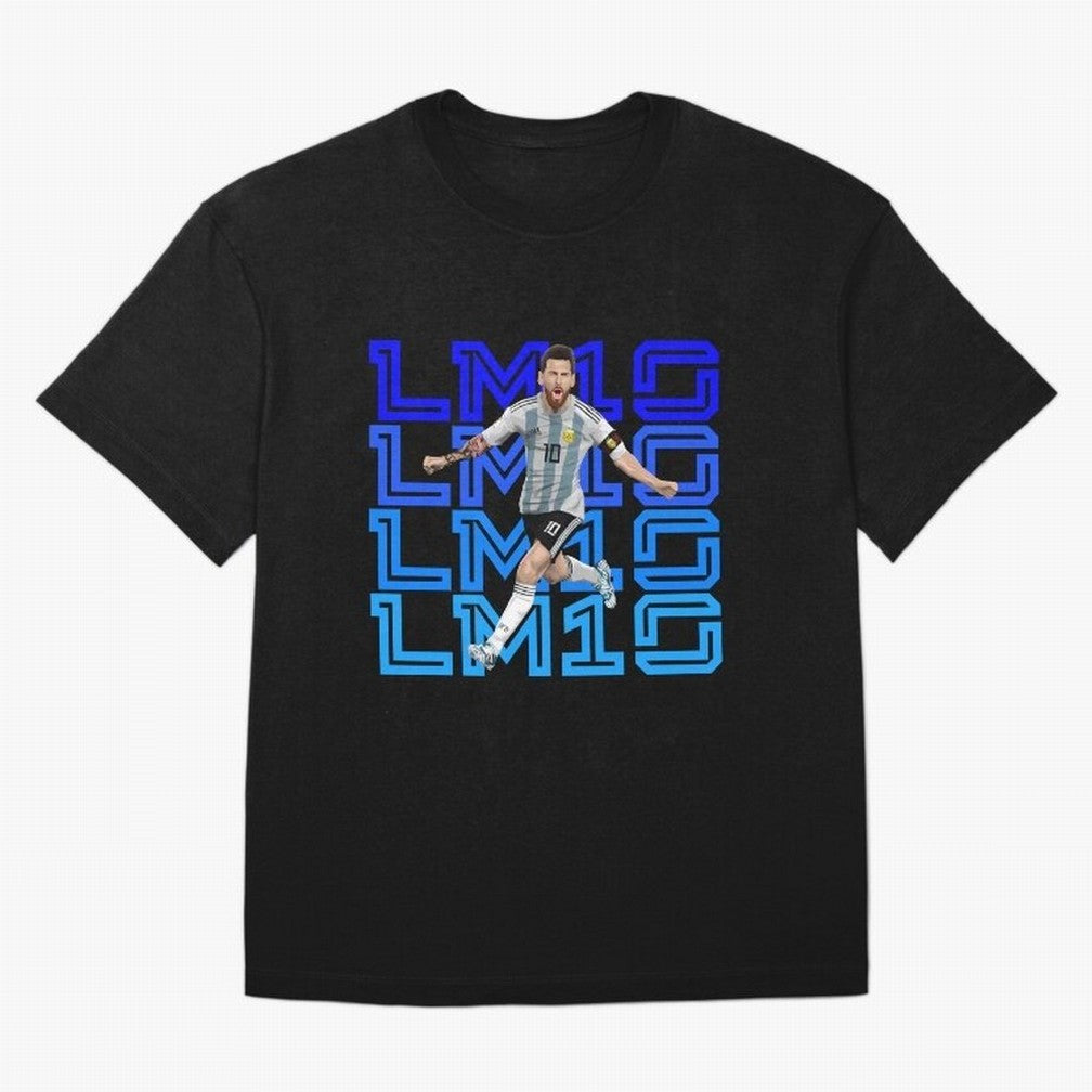 Lionel Messi 10 Oversized T-Shirt Bring a Vintage Feel to FIFA World Cup 2026 Group Stage for Fans of Messi, CR7 and Mbappe and Argentina and Brazil, Bringing Champion Mindset, Group Stage Buzz, Knockout Tension and Passionate Fan Culture; Ideal
