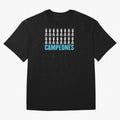 Campeones! Classic T-Shirt Support Global Football Passion for FIFA World Cup 2026, Driven by Haaland and Mbappe, Argentina, France and Brazil, Soccer Culture, Superstar Moments, National Team Dreams and Competitive Fire; Made for Collectors Who