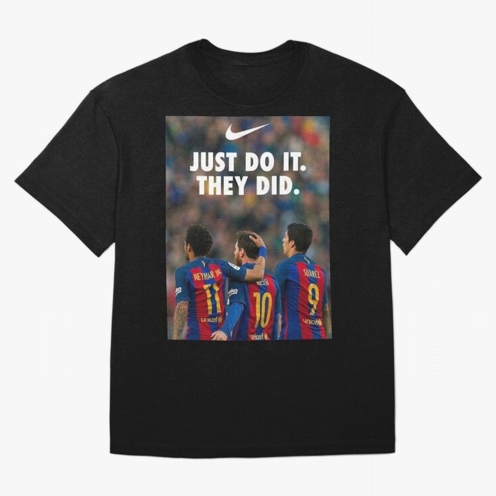 The great trio, MSN Classic T-Shirt Join the Global Buzz around Global Football Passion for FIFA World Cup 2026, Featuring Haaland and Mbappe, Argentina, France and Brazil, Sports Nostalgia, International Competition, Famous Players and