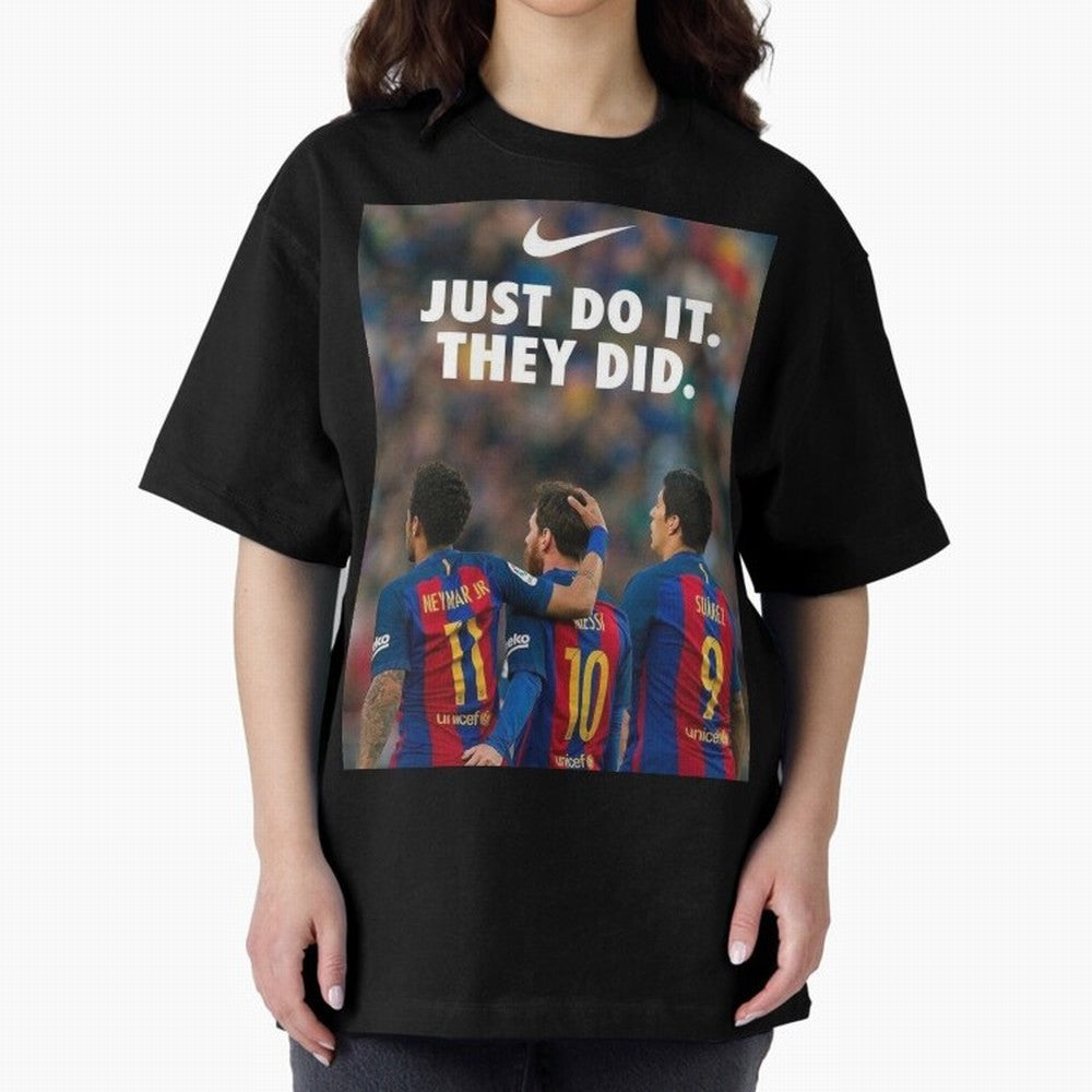 The great trio, MSN Classic T-Shirt Join the Global Buzz around Global Football Passion for FIFA World Cup 2026, Featuring Haaland and Mbappe, Argentina, France and Brazil, Sports Nostalgia, International Competition, Famous Players and