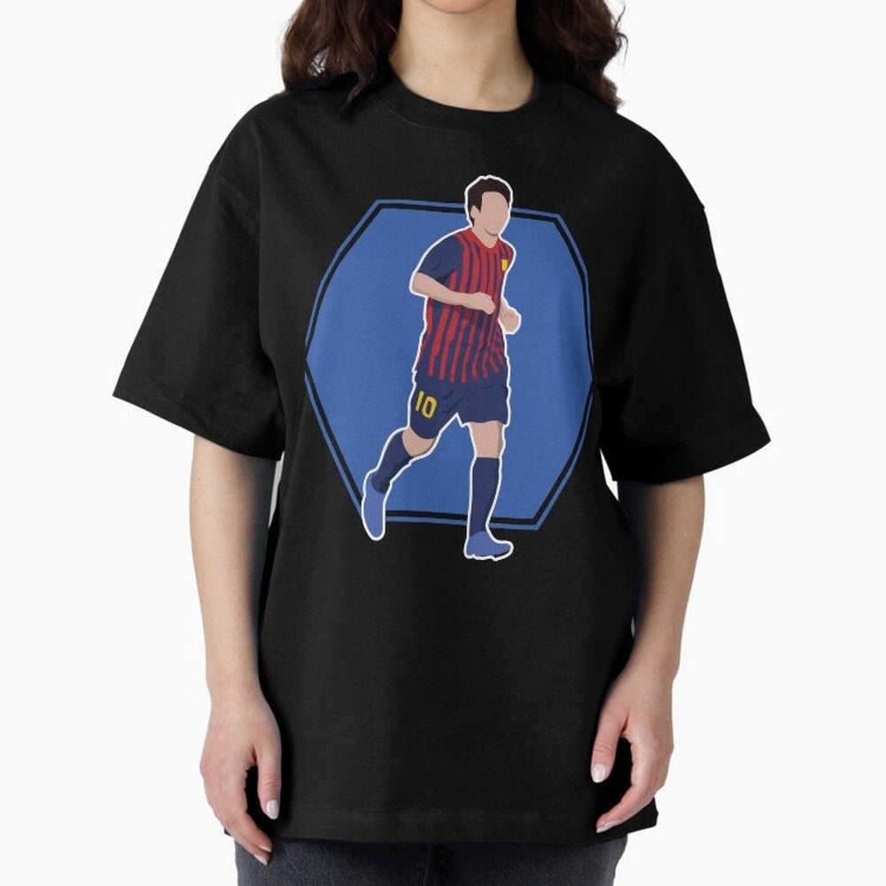 Messi Best Oversized T-Shirt Support FIFA World Cup 2026 USA Canada Mexico Spirit, Filled with Brazil, Haaland and Mbappe, Stadium Chants, National Pride, Trophy Dreams and Unforgettable Football Memories; Perfect for Supporters Who Want Bold