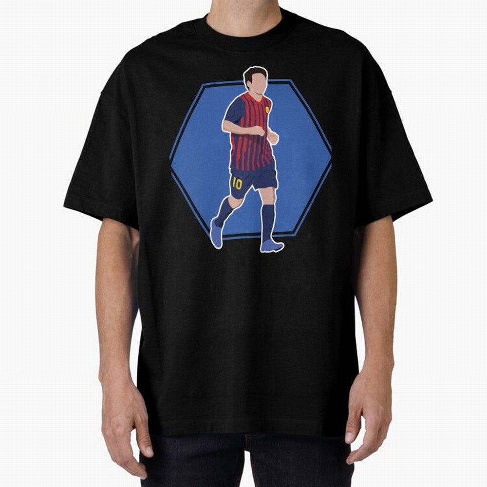 Messi Best Oversized T-Shirt Support FIFA World Cup 2026 USA Canada Mexico Spirit, Filled with Brazil, Haaland and Mbappe, Stadium Chants, National Pride, Trophy Dreams and Unforgettable Football Memories; Perfect for Supporters Who Want Bold